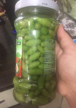 عکسی از دستور ترشی غوره