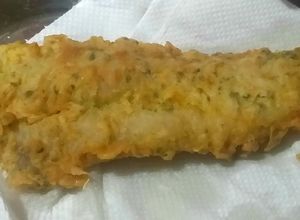 Una foto de Pescado en Filet Frito en Este Caso Merluza Blanca