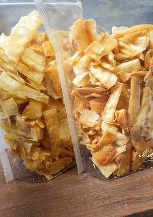 Foto resep Keripik Singkong Renyah Bumbu Bawang