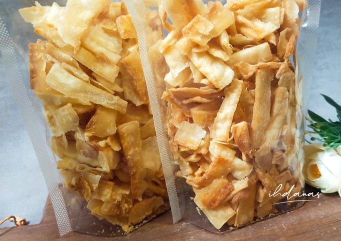 Resep Keripik Singkong Renyah Bumbu Bawang Oleh Ihdanas Cookpad