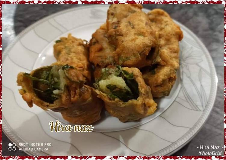 Step-by-Step Guide to Prepare Favorite Potatoes and Spinach Pakora…☙⚀☙