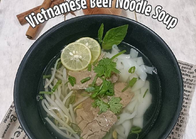 Resep Pho Bo Vietnamese Beef Noodle Soup Oleh Teh Yanithea Cookpad