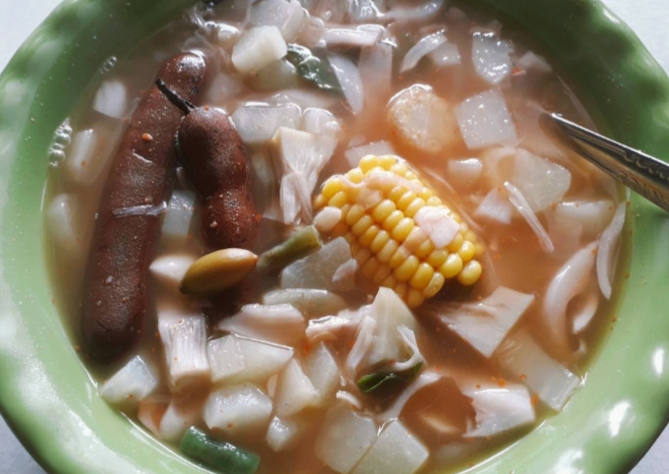 Sayur asem eenvoudige beklimming van tapi