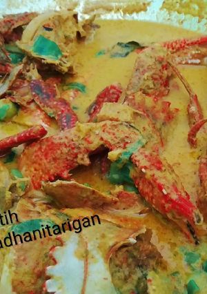 Foto resep Gulai kepiting pedas