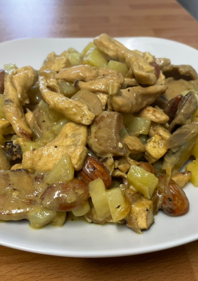 Una foto de Pollo thai