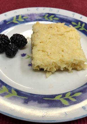 Una foto de Dulce de coco