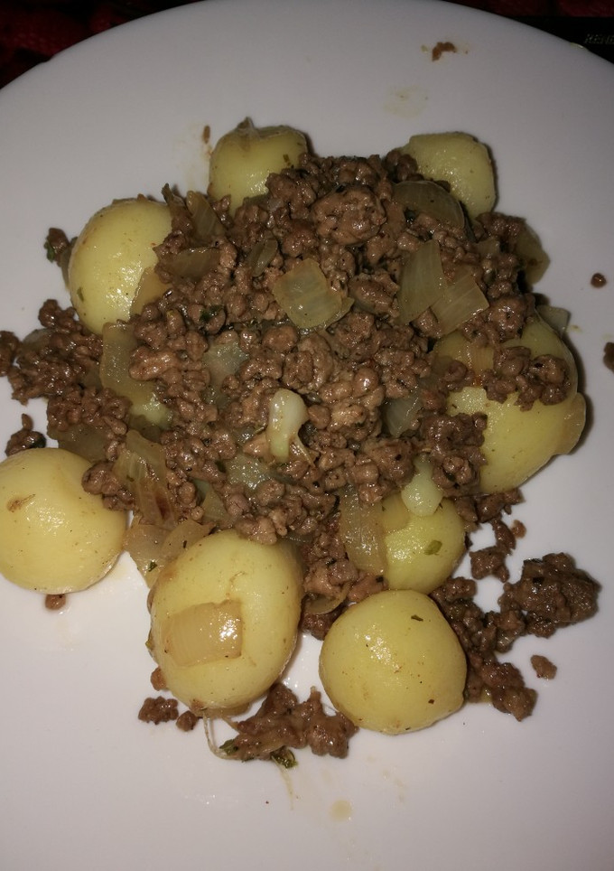 Una foto de Patatitas con carne picada