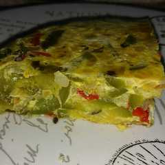 Una foto de Tortilla de zapallitos