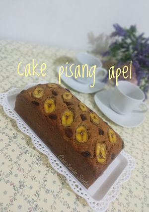 Foto resep Cake pisang apel No Mixer, by Tintin Rayner