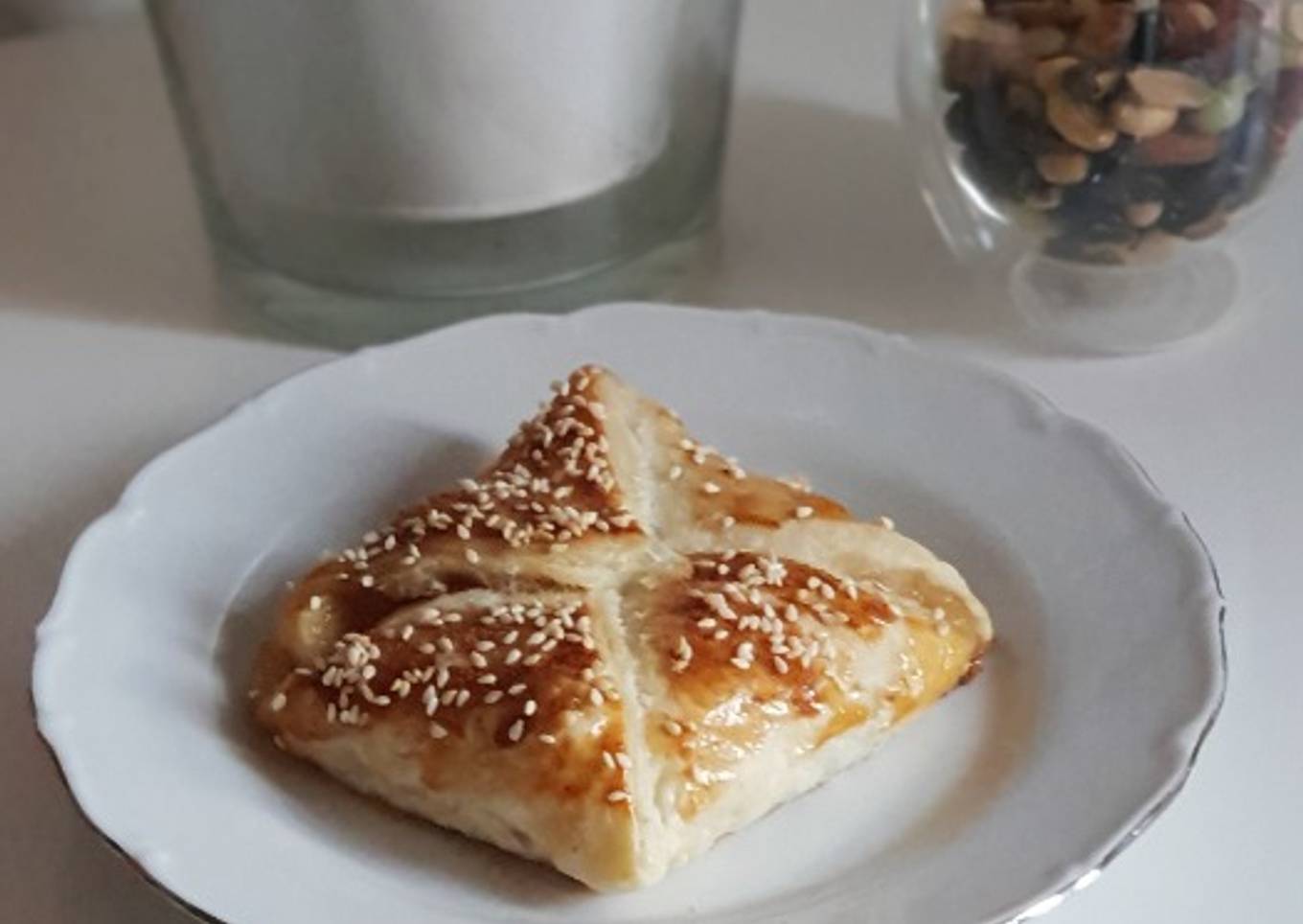 Carrés gourmands aux pommes