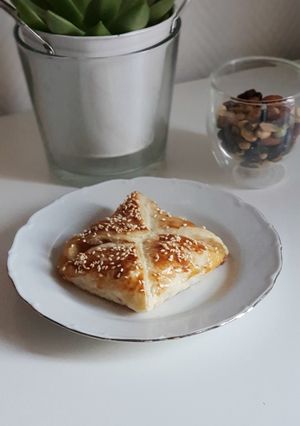 Une photo de Carrés gourmands aux pommes