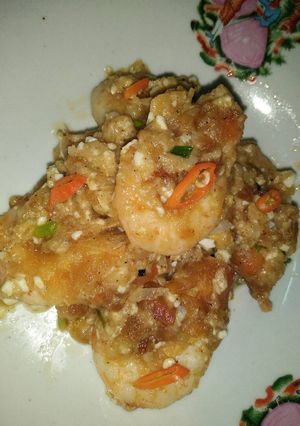 Foto resep Udang Telur Asin