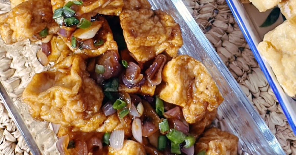 Tahu Goreng Saus Bulgogi ala Jawa