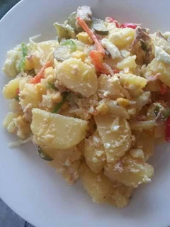 Una foto de Ensalada templada de patatas