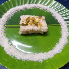 A picture of COCONUT FUDGE Coconut burfi.