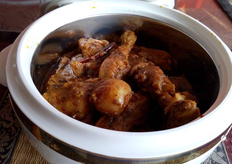 Chicken kosha curry