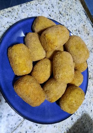 Una foto de Croquetas de arroz
