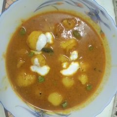A picture of Spicy Baby Potato Curry.