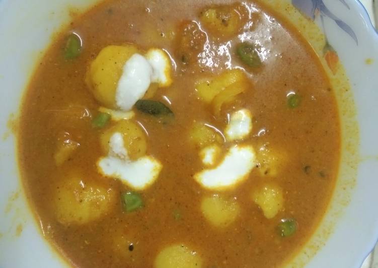 Recipe of Ultimate Spicy Baby Potato Curry