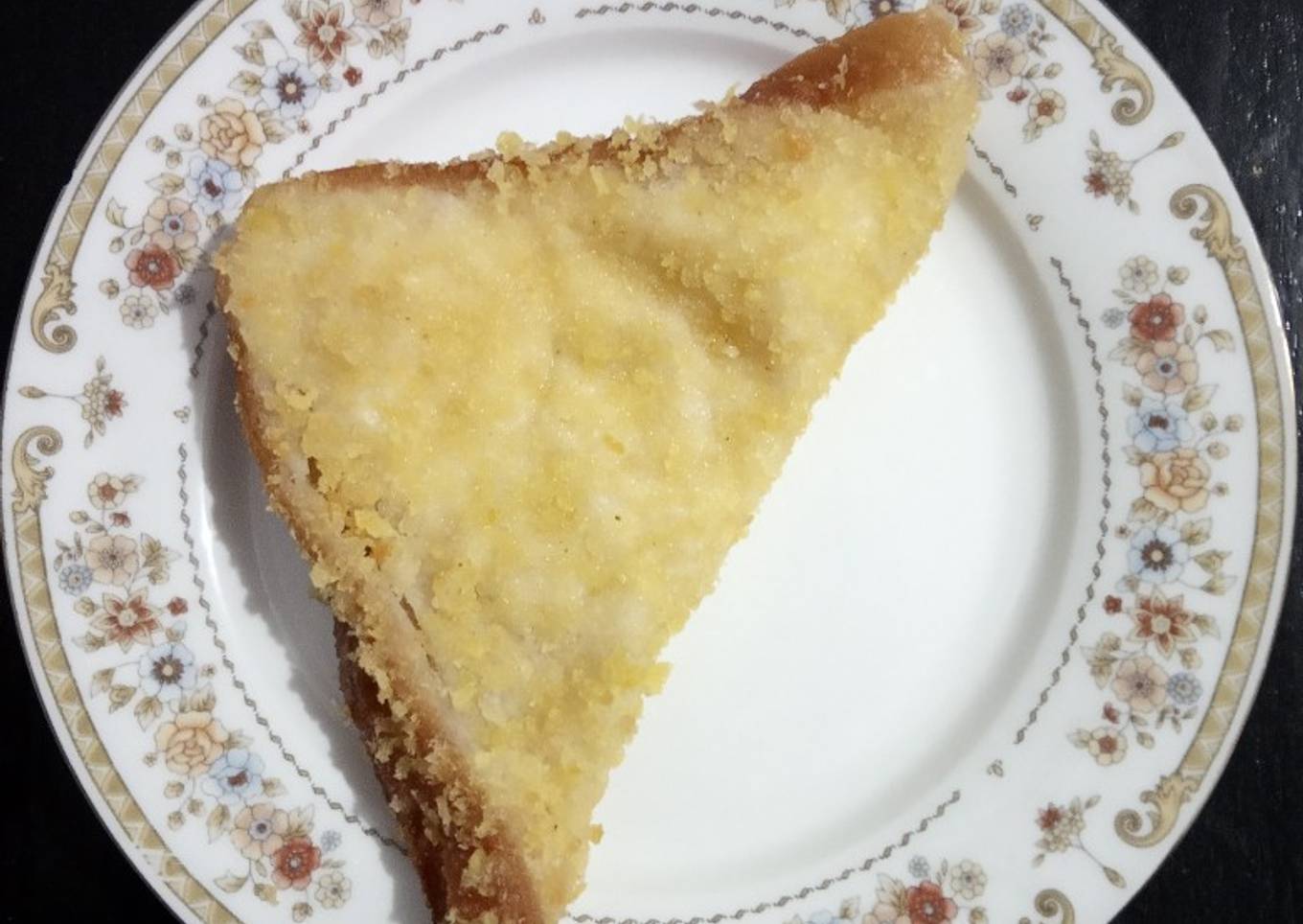 609) Roti Tawar Goreng Coklat Keju