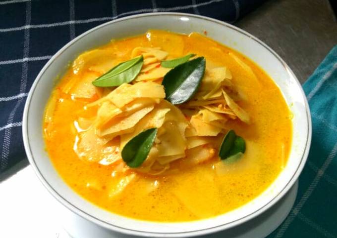 Standar Cara  membuat Rebung Masak Santan dijamin menggugah selera