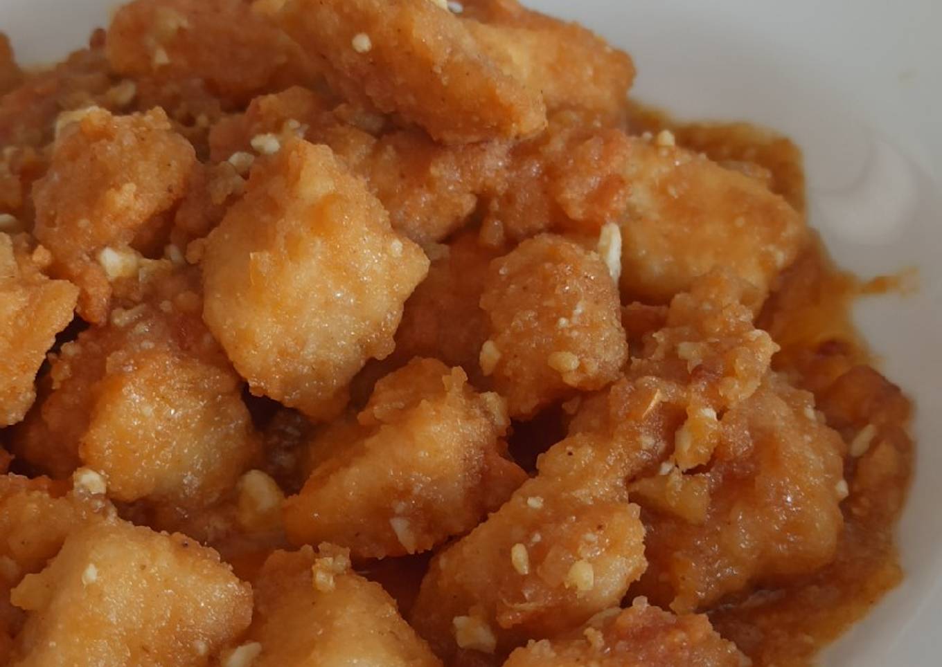 Ayam Goreng Saus Telur Asin Matang