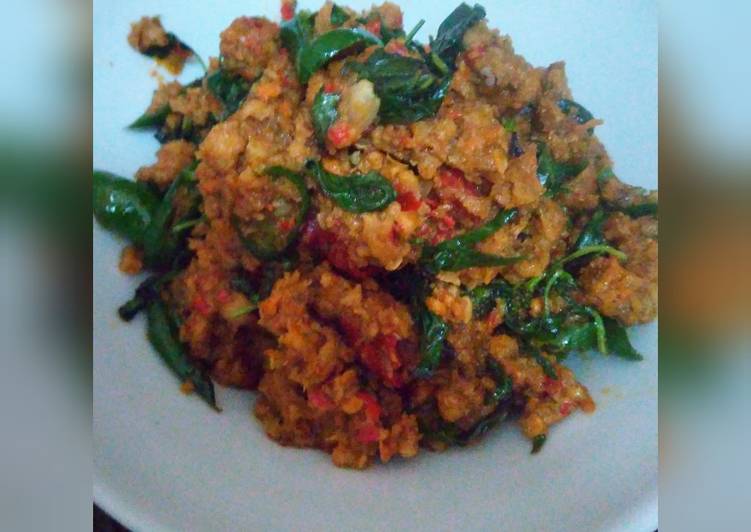 Oncom Dower tumis kemangi