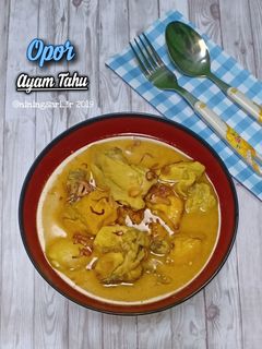 Foto resep Opor Ayam Tahu