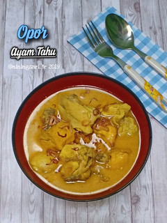 Foto resep Opor Ayam Tahu