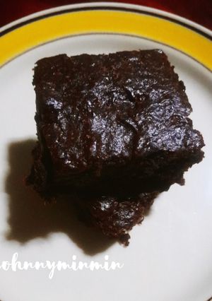 รูปของ 🍌บราวนี่กล้วยหอมเนื้อหนึบได้ใจ(vegan),(เจ)
