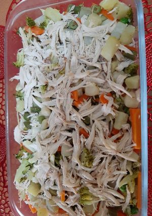 Una foto de Salpicón de pollo