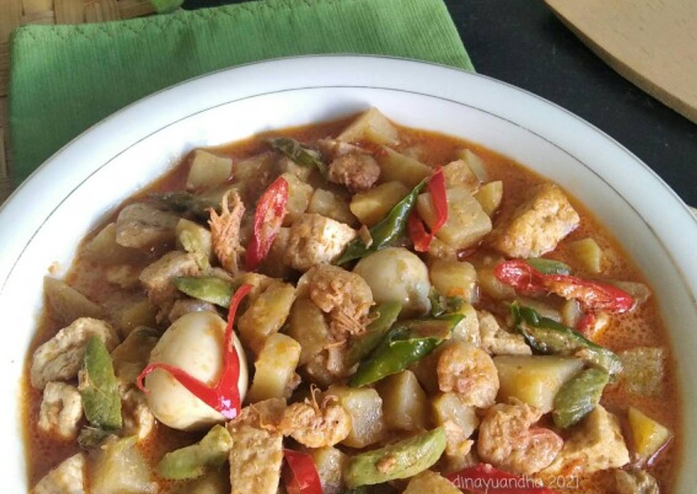 Sambal Goreng Kentang Udang