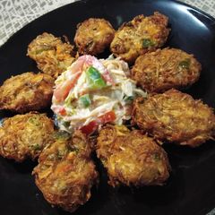 A picture of Mix veg fritters.