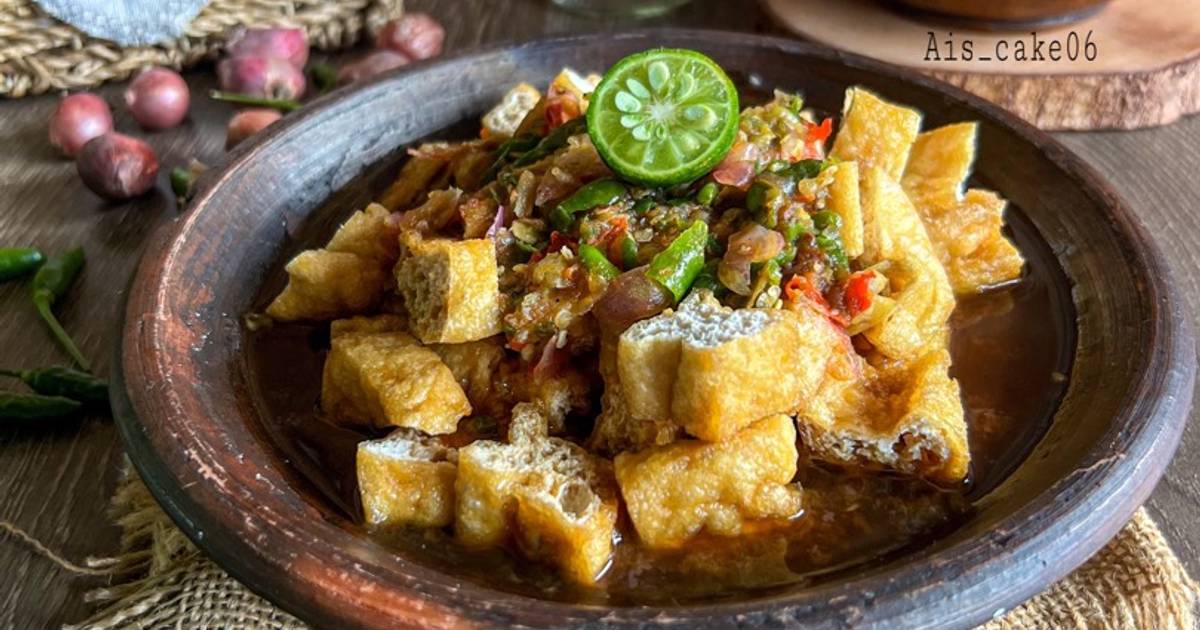 Resep Tahu Gejrot Lilisdapurtara Dengan Bahan Sederhana