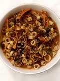 Spicy garlic squid