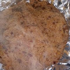 A picture of Oven Baked Basmati Jollof Rice.