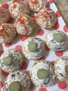 Una foto de Relleno para tarteletas saladas