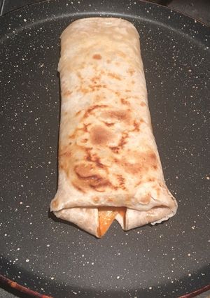 A picture of Chicken wrap.