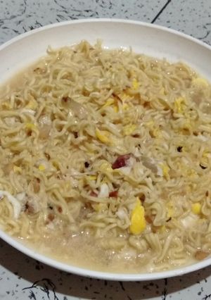 Foto resep Mie telor simple