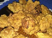 Una foto de torrejas de arroz sarten