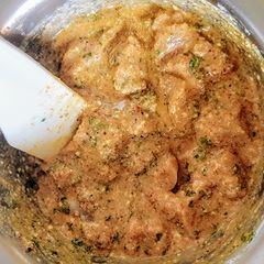 A picture of Chicken Marination.
