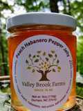 Peach jelly vinaigrette
