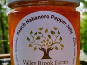 A picture of peach jelly