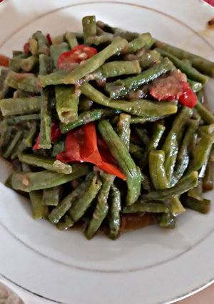Foto resep Oseng kacang panjang