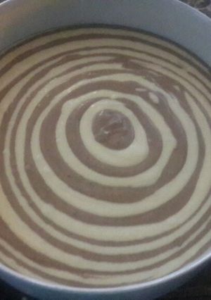 Una foto de Torta tipo Cebra (Zebra)