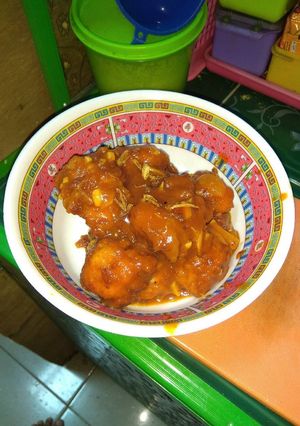 Foto resep Ayam Crispy Pedas Manis