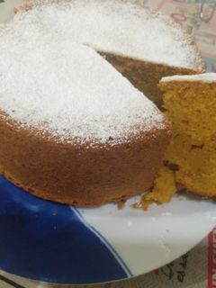 Una foto de Bizcocho de calabaza con Thermomix o batidora