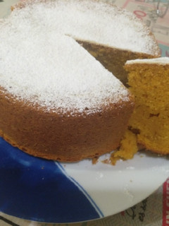 Una foto de Bizcocho de calabaza con Thermomix o batidora