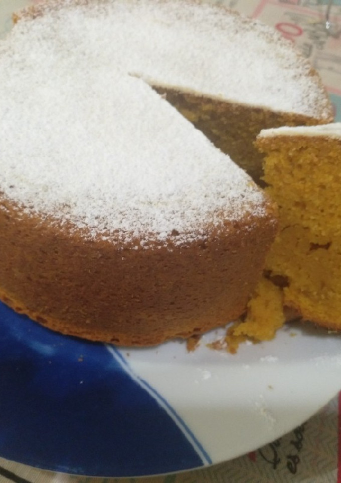 Una foto de Bizcocho de calabaza con Thermomix o batidora