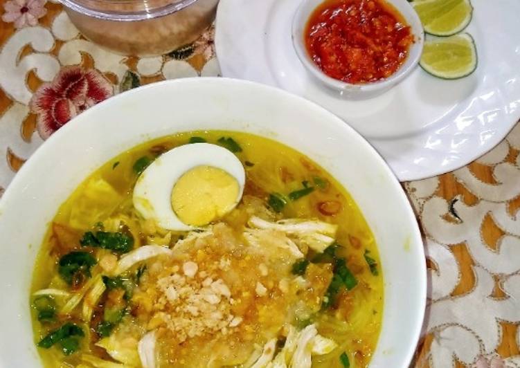 Langkah Mudah untuk mengolah 86.Soto Ayam Lamongan, Enak Banget